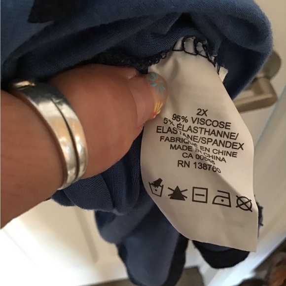 Plus Size D/C Jeans Tunic - Picture 4 of 5